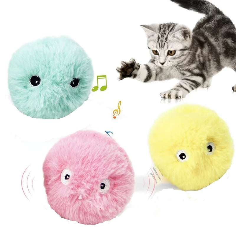 Bolinha Com Som de Bichos para Gatos