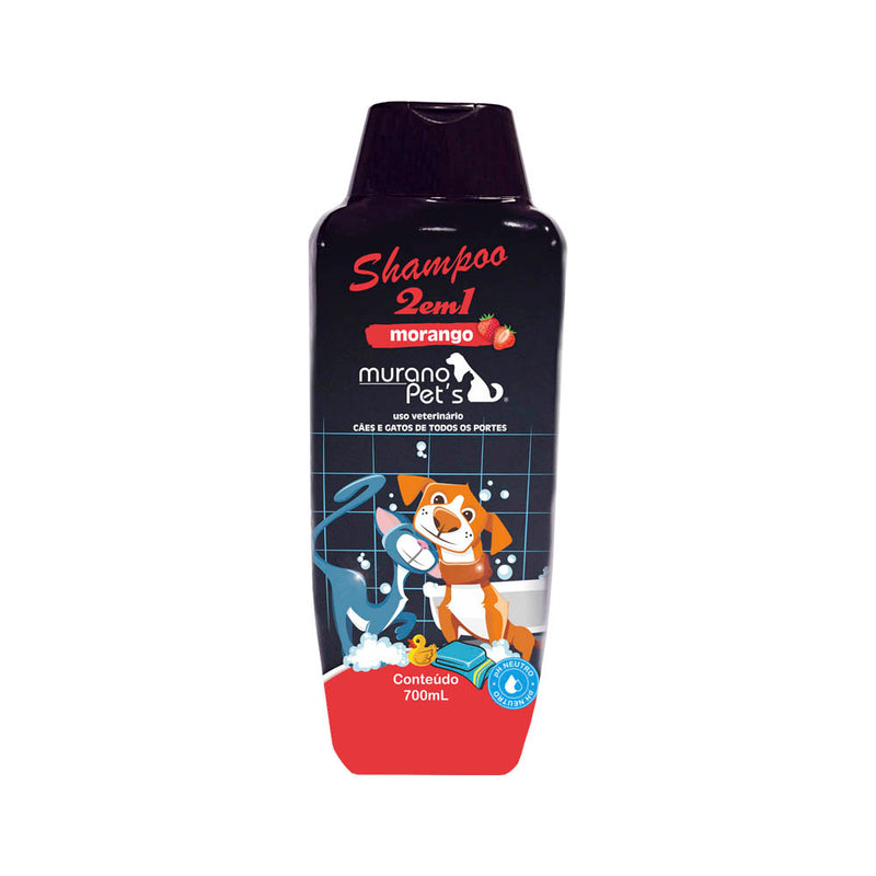 Shampoo e Condicionador 2 em 1 Para Pets