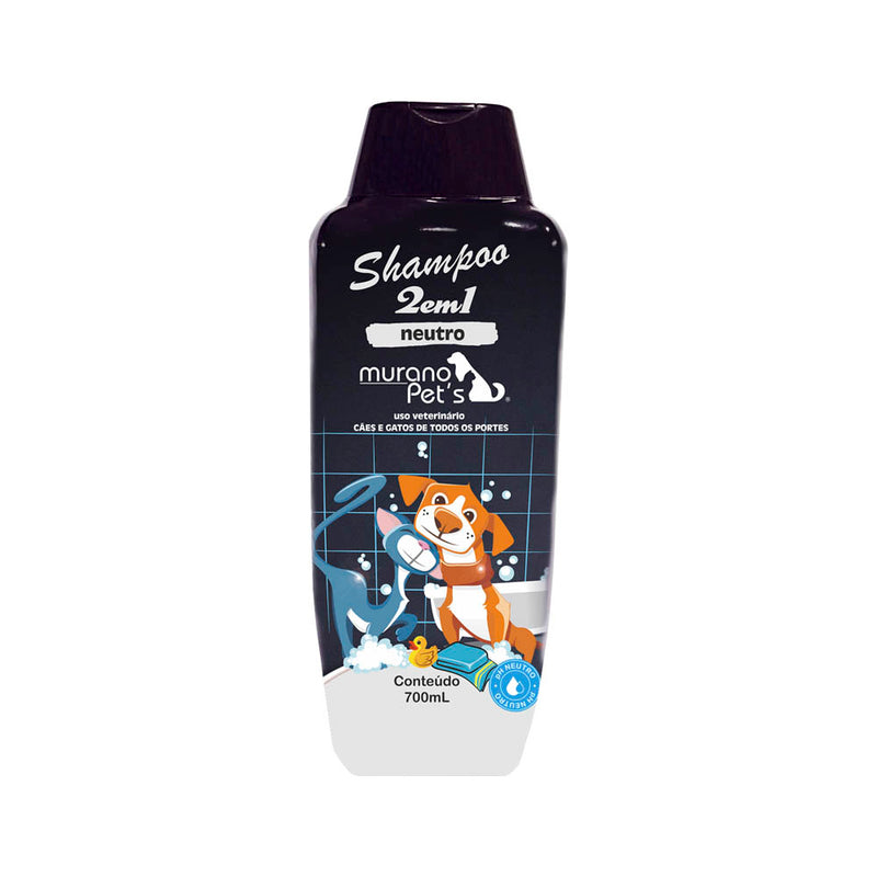 Shampoo e Condicionador 2 em 1 Para Pets