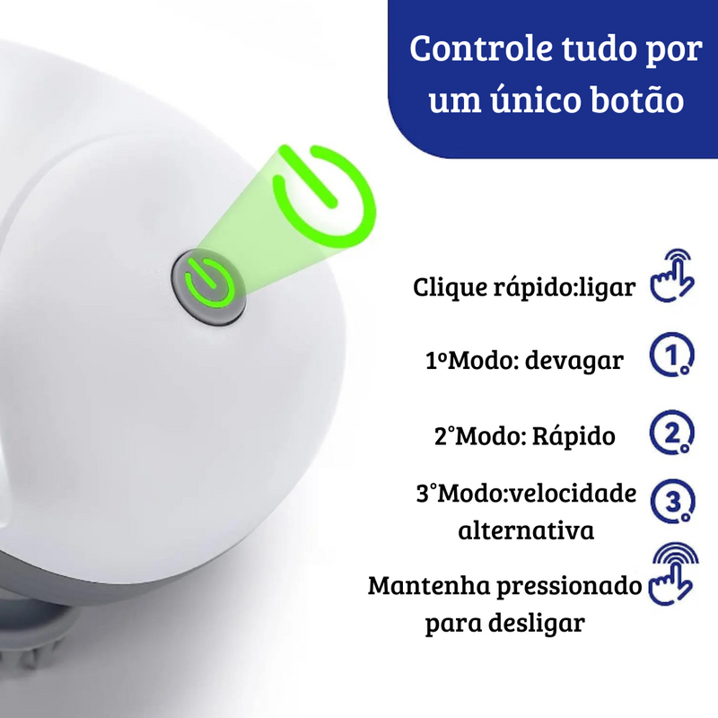 Super Massageador Relaxante para Pets e Pessoas