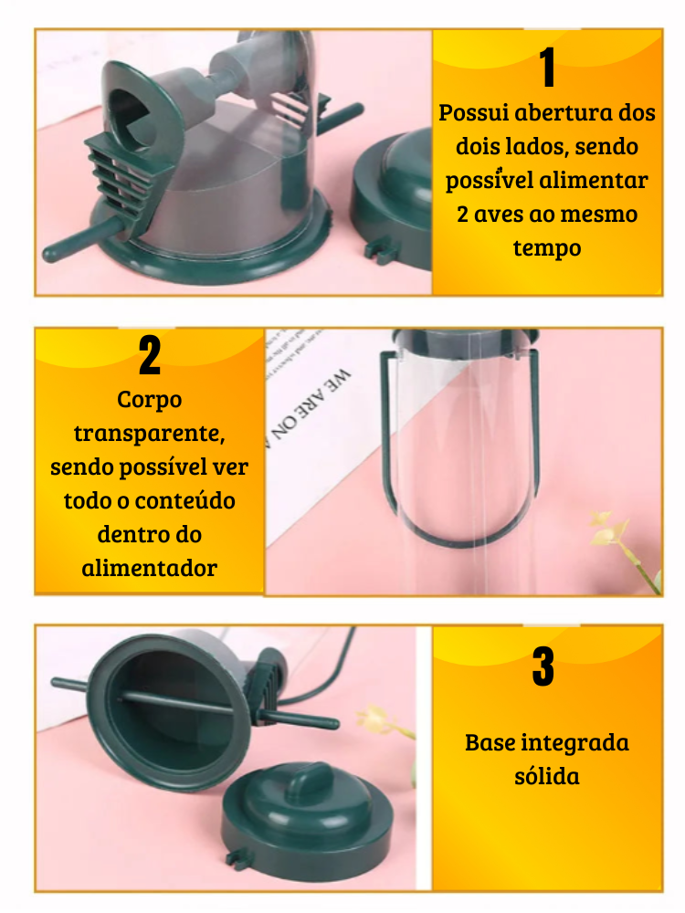 Alimentador de Aves Automático
