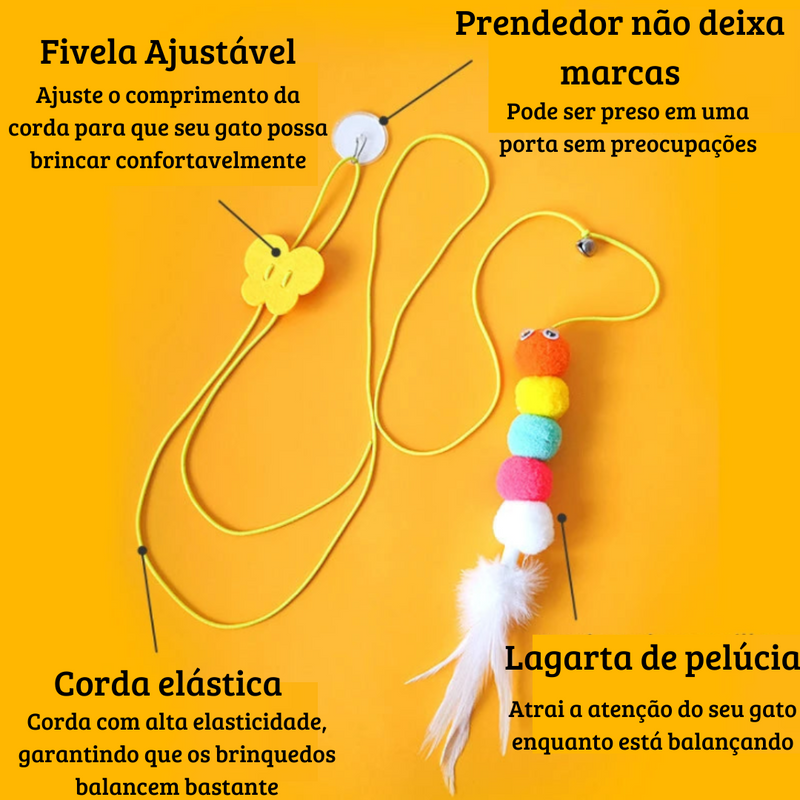 PetFun - Brinquedo de pendurar na porta para Gatos
